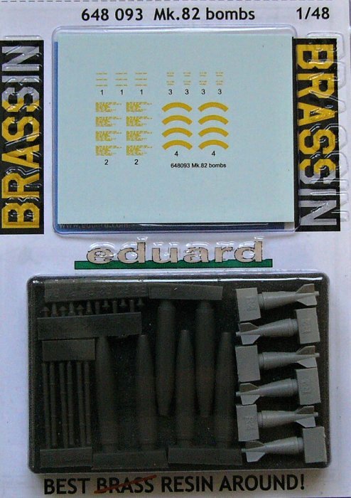 BRASSIN 1/48 Mk.82 bombs