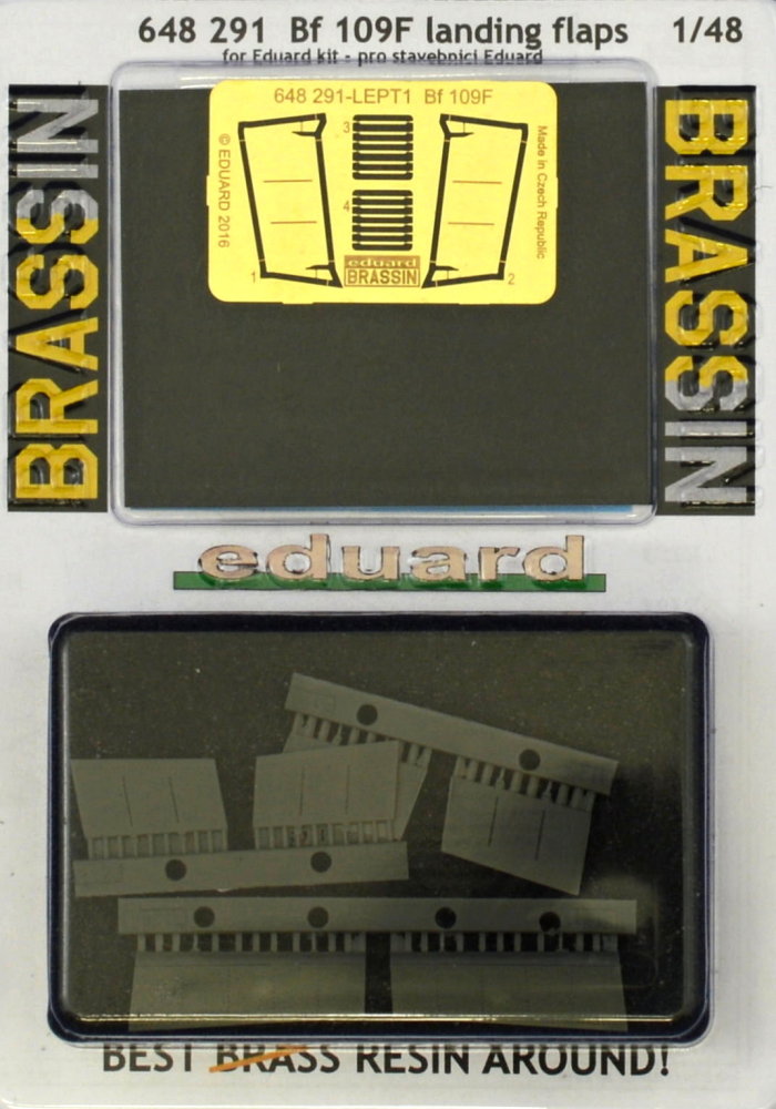 BRASSIN 1/48 Bf 109F landing flaps (EDU)