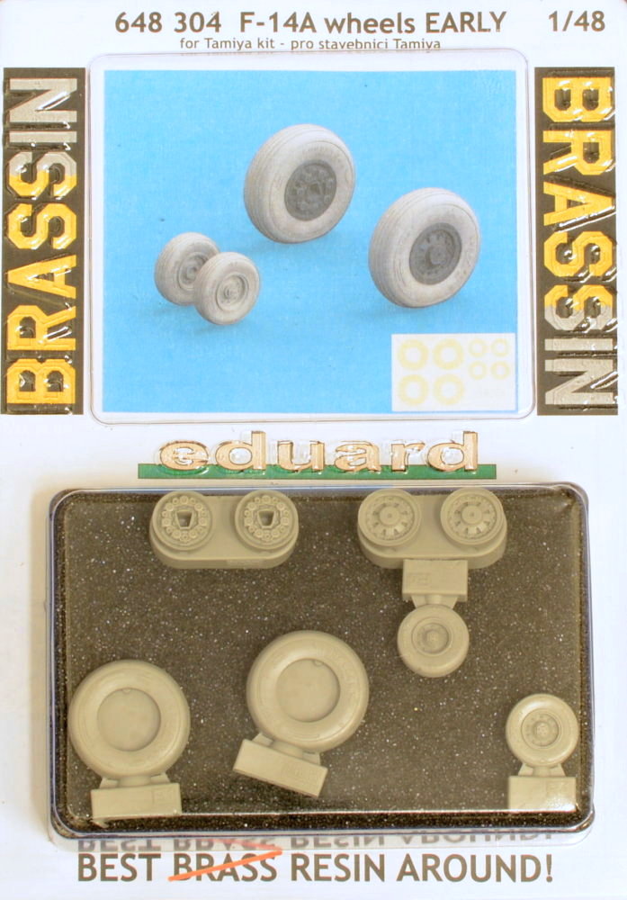 BRASSIN 1/48 F-14A wheels early (TAM)