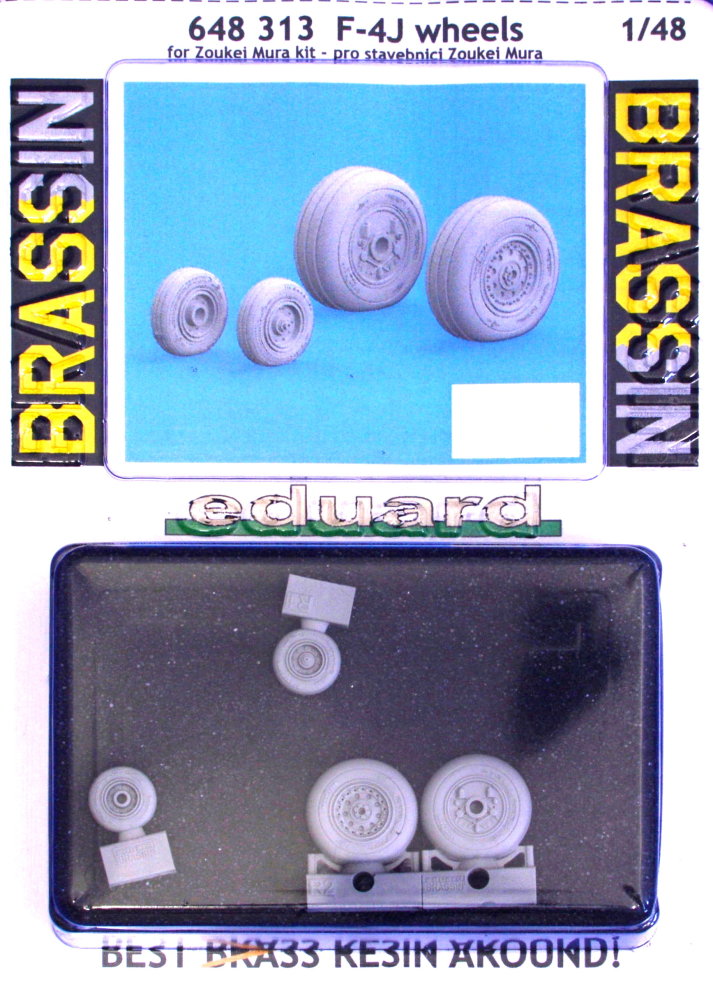 BRASSIN 1/48 F-4J wheels (Z.MURA)