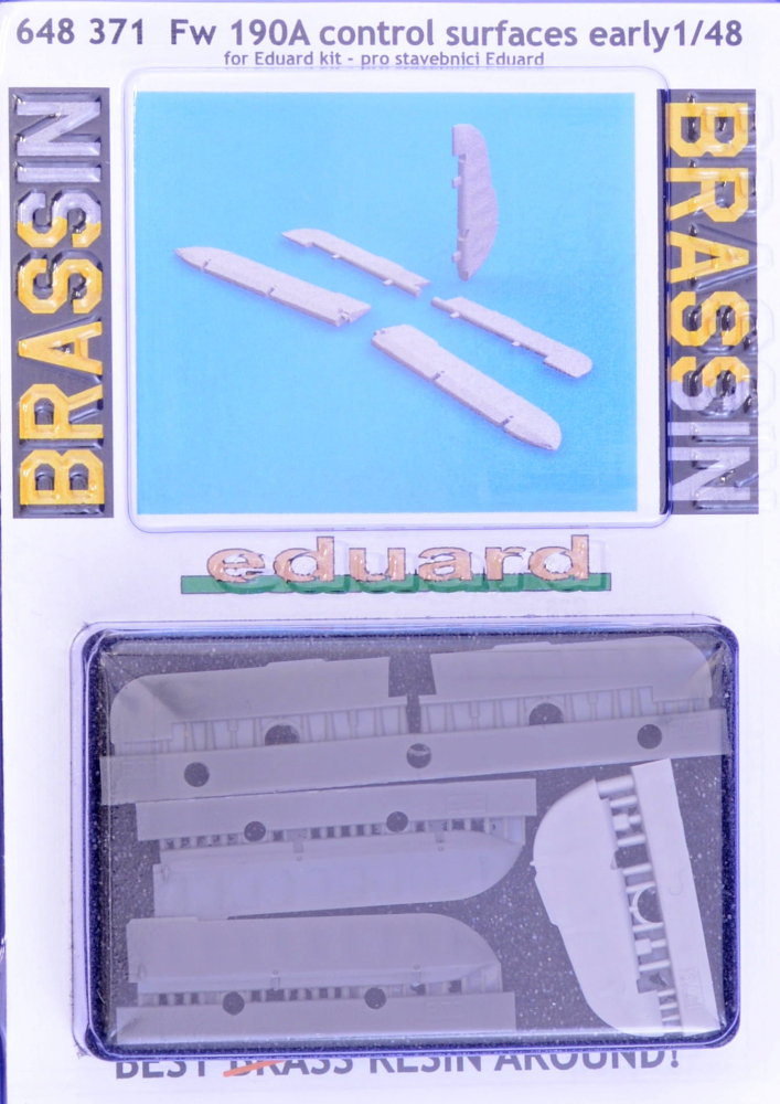 BRASSIN 1/48 Fw 190A control surfaces early  (EDU)