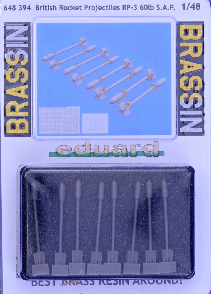 BRASSIN 1/48 Brit.Rocket Projectiles RP-3 60lb S.A