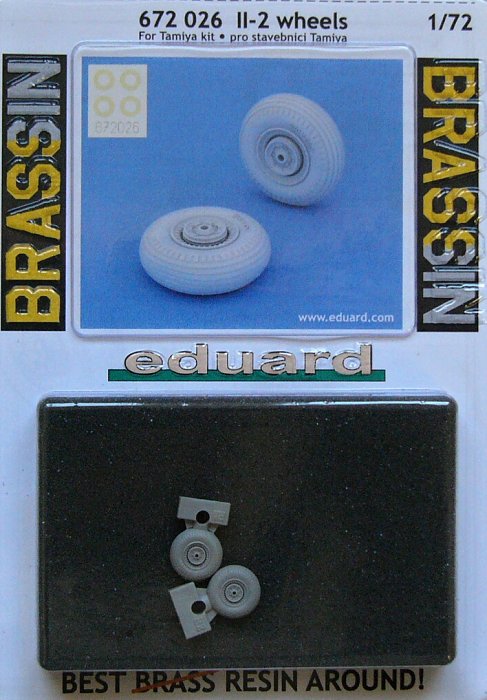 BRASSIN 1/72 Il-2 wheels (TAM)