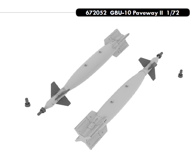 BRASSIN 1/72 GBU-10 Paveway II