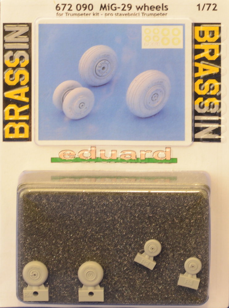 BRASSIN 1/72 MiG-29 wheels (TRUMP)