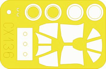 Mask 1/72 F4U-1 Corsair  (TAM)