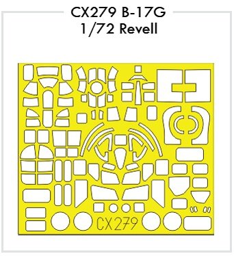 Mask 1/72 B-17G   (REV)