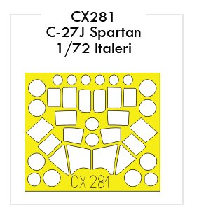 Mask 1/72 C-27J Spartan   (ITA)