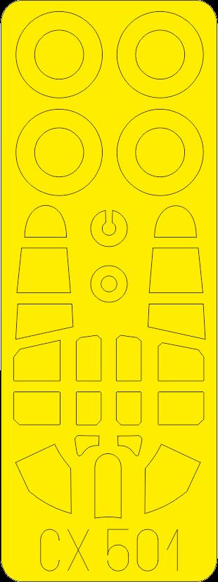 Mask 1/72 Kittyhawk Mk.Ia (SP.HOB.)