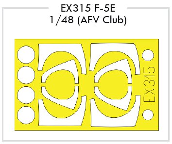 Mask 1/48 F-5E   (AFV)