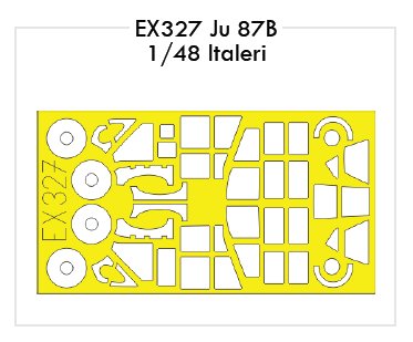 Mask 1/48 Ju 87B   (ITA)