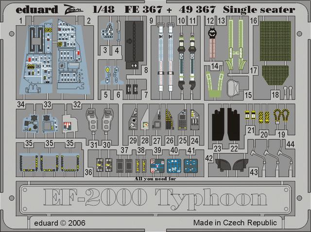 1/48 EF-2000 Typhoon Sing.seater  (REV) zoom