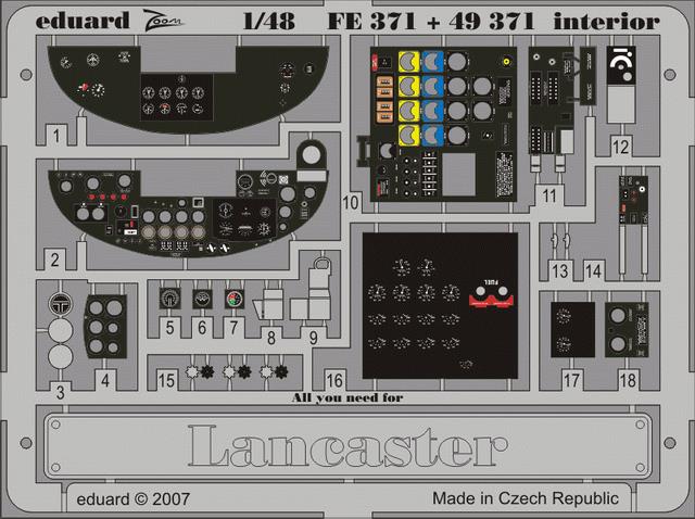 1/48 Lancaster interior  (TAM)