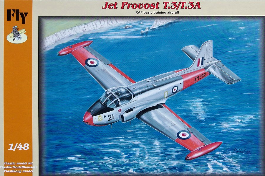 1/48 Jet Provost T.3 RAF basic training aircraft