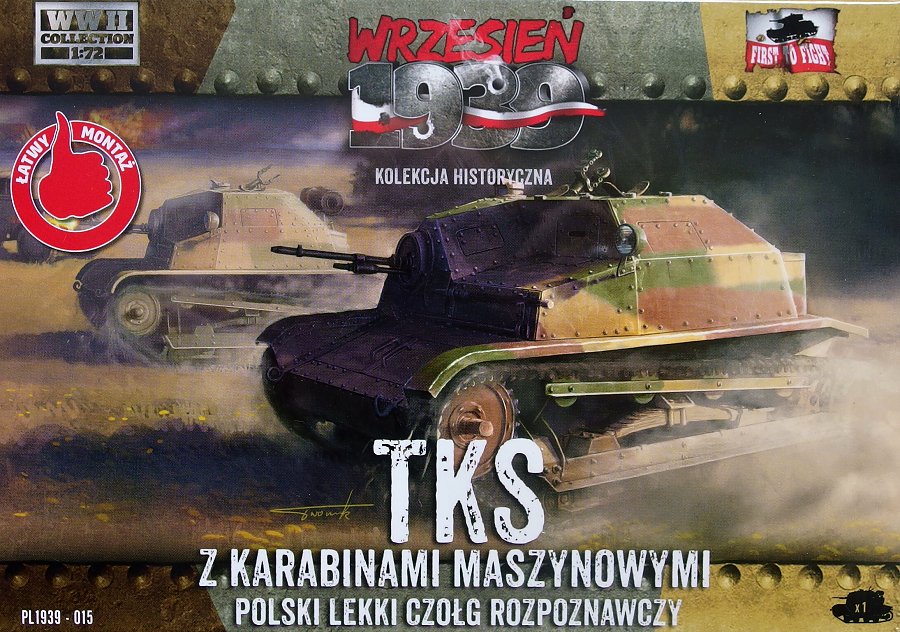 1/72 TKS Polish Light Reconnaissance Tank