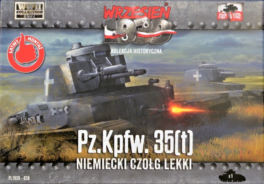 1/72 Pz.Kpfw.35(t) German Light Tank