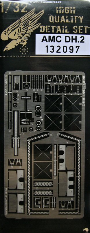 1/32 AMC DH.2 Detail PE set (WNW)