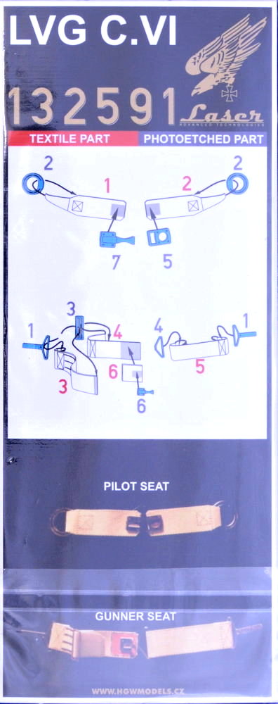 1/32 Seatbelts LVG C.VI (laser)