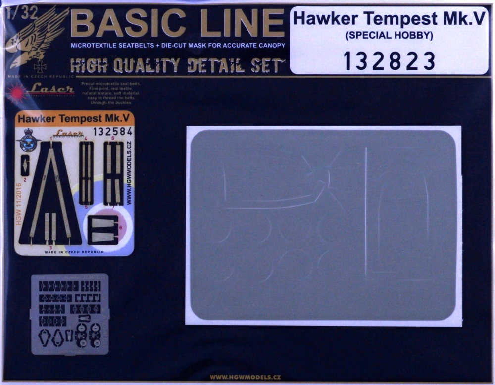 1/32 Hawker Tempest Mk.V (SP.HOBBY) BASIC LINE