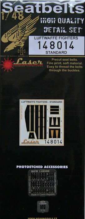 1/48 Seatbelts Luftwaffe Fighters (Standard)