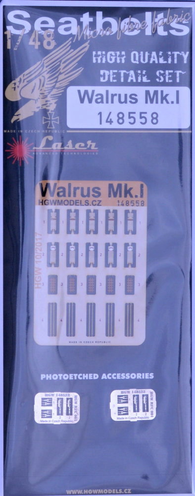 1/48 Seatbelts Walrus Mk.I (laser)