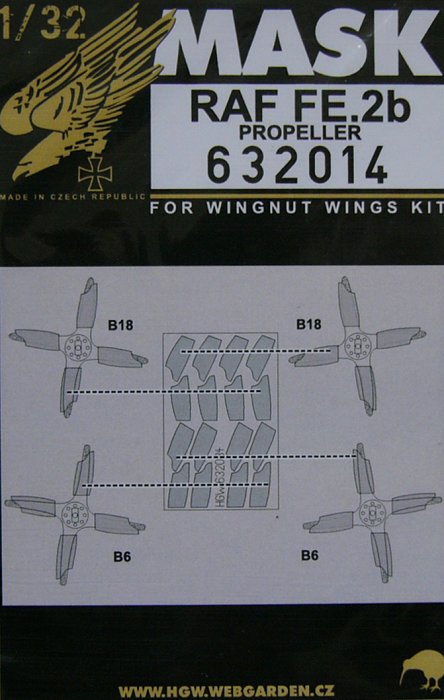 1/32 Mask FE.2b Propeller (WNW)