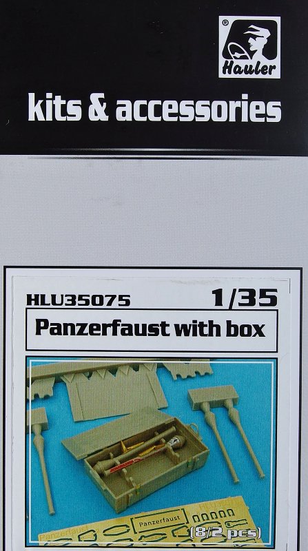 1/35 Panzerfaust with box - 2 sets (resin&PE)