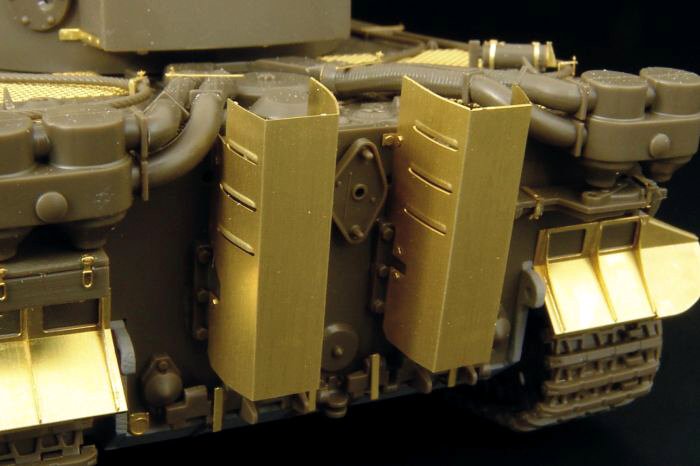 1/48 TIGER I Exhaust Cover  'initial prod.'  (TAM)