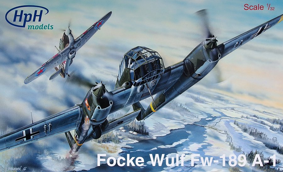 1/32 Focke Wulf Fw-189 A-1 (resin kit)