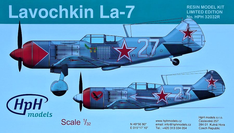 1/32 Lavochkin La-7 (full resin kit)