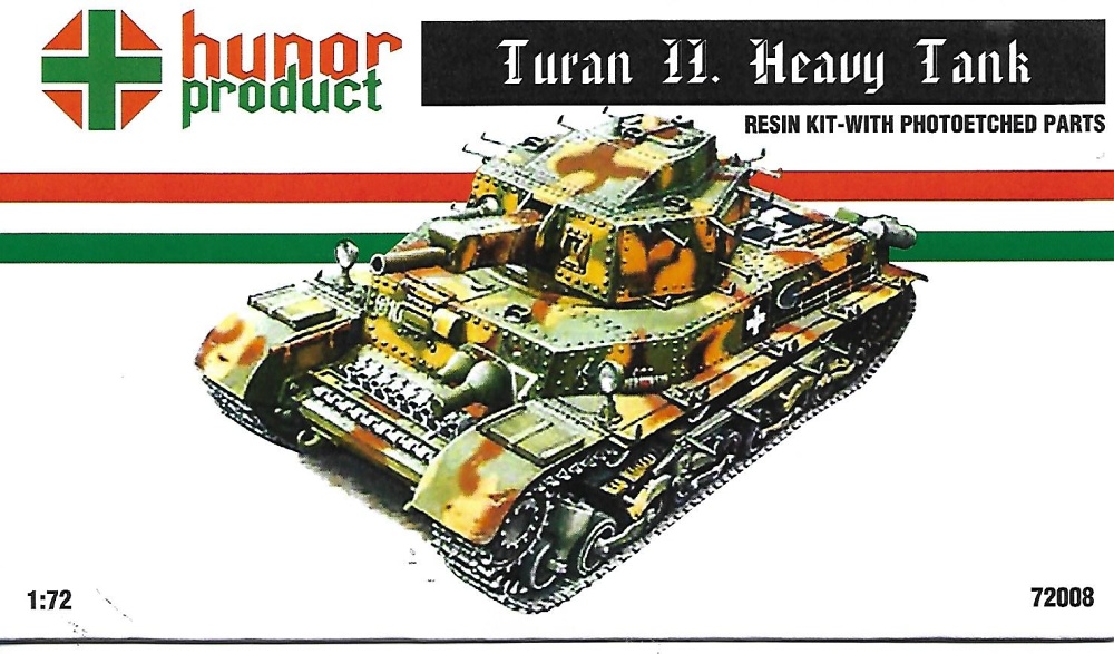 1/72 41M Turan Heavy Tank  (resin kit+PE)