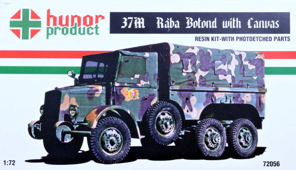 1/72 37M Raba Botond Truck w/ canvas (incl.PE set)