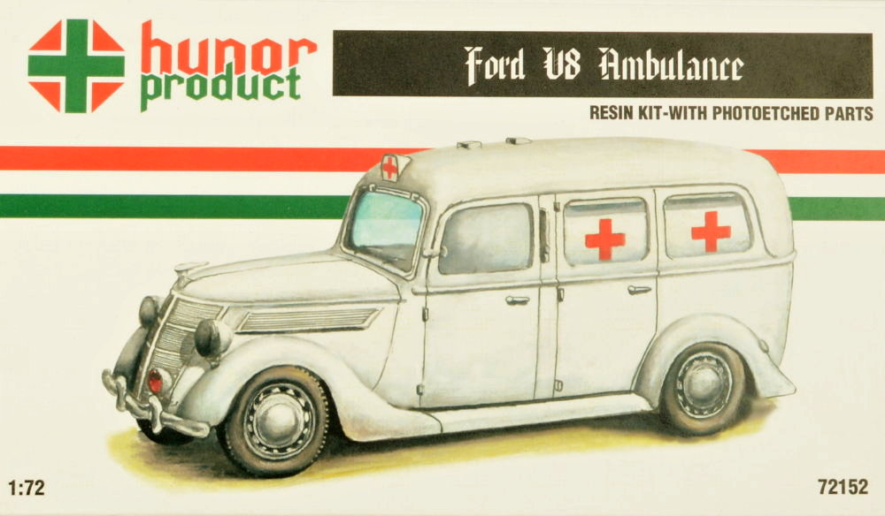 1/72 Ford V8 Ambulance (resin kit&PE set)