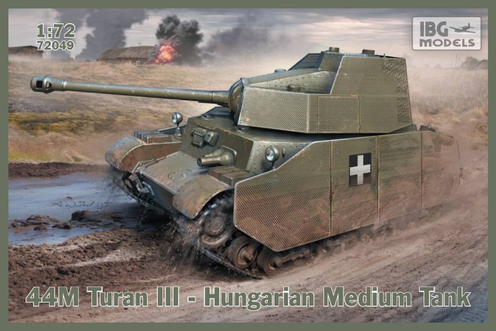 1/72 43M Turan III - Hungarian Medium Tank