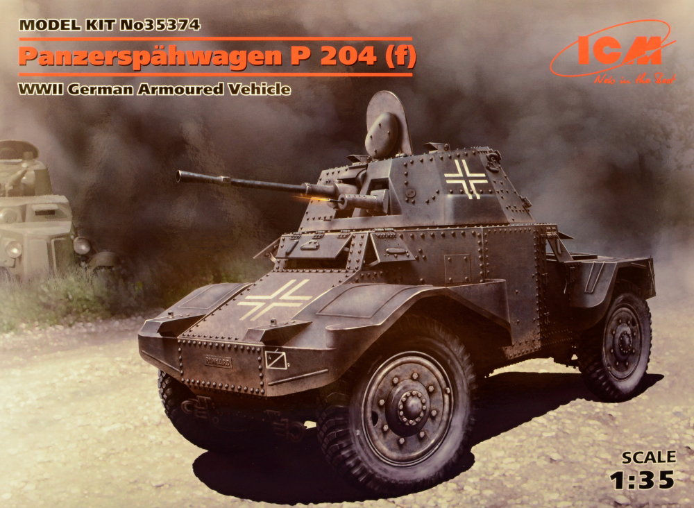 1/35 Panzerspähwagen P 204 (f) German Vehicle WWII