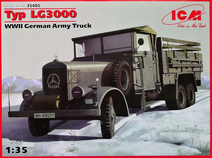 1/35 Typ LG3000 German WWII Army Truck