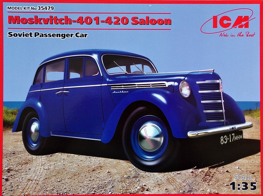 1/35 Moskvitch 401-420 Saloon (Sov.Passenger Car)