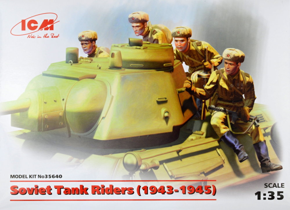 1/35 Soviet Tank Riders 1943-1945 (4 fig.)