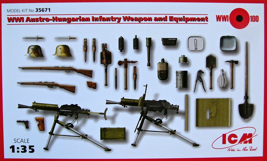 1/35 Austro-Hungar. Infantry Weapon&Equipment WWI