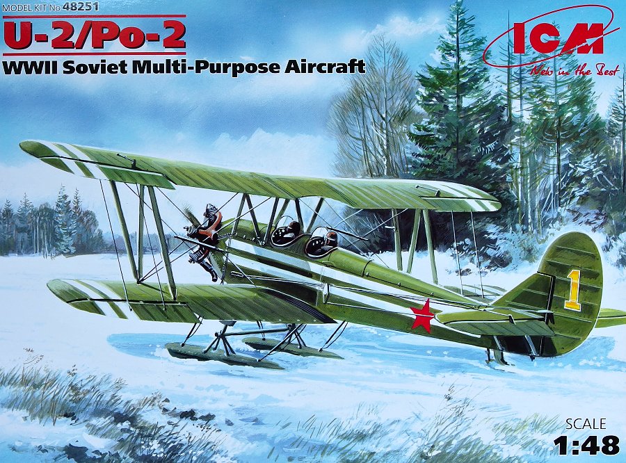 1/48 U-2/Po-2 Soviet WWII Multi-Purpose Aircraft