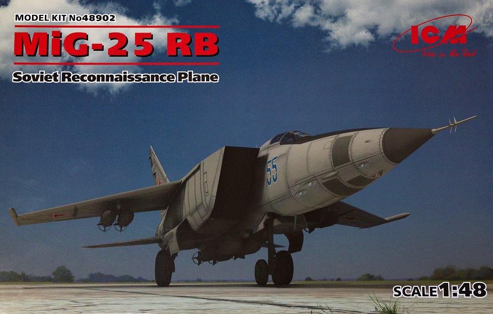 1/48 MiG-25 RB Soviet Reconnaissance Plane