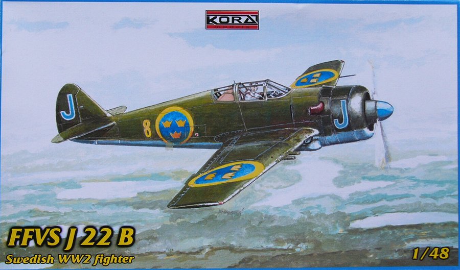 1/48 FFVS J-22B Swedish WWII fighter