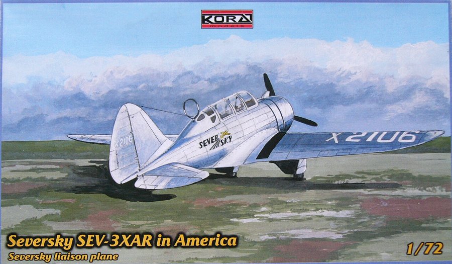 1/72 Seversky SEV-3XAR in America