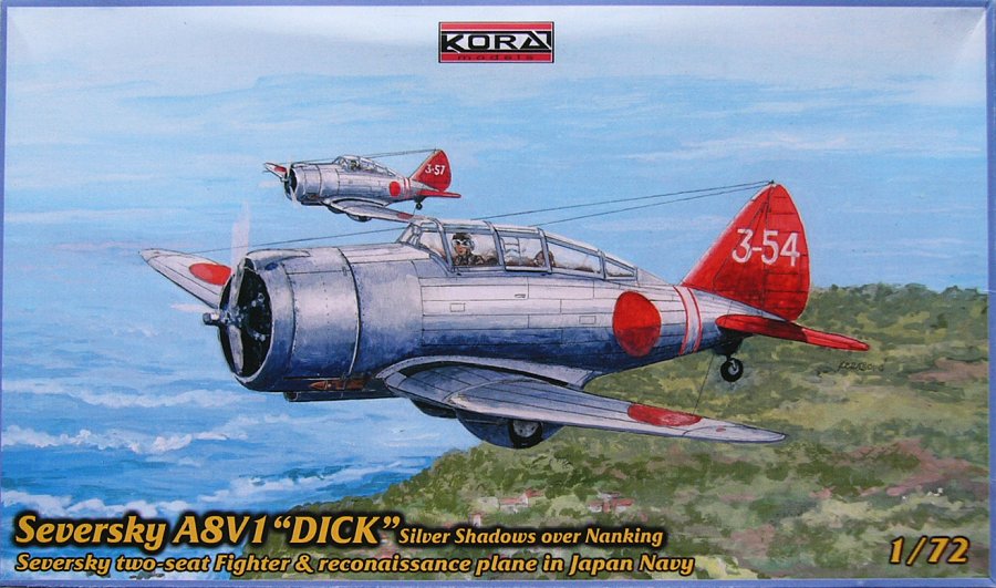 1/72 Seversky A8V1 'DICK' Silver Shadows o.Nanking