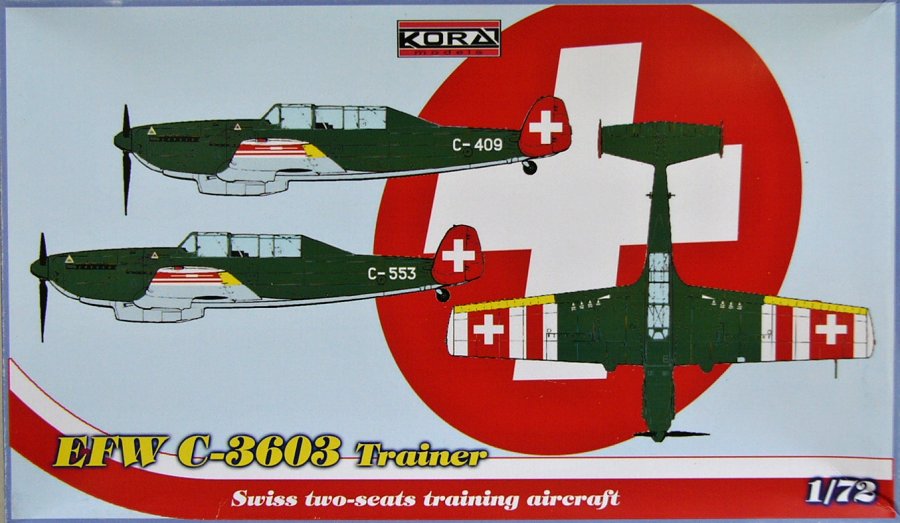 1/72 EFW C-3603 Trainer (Swiss two-seat aircraft)