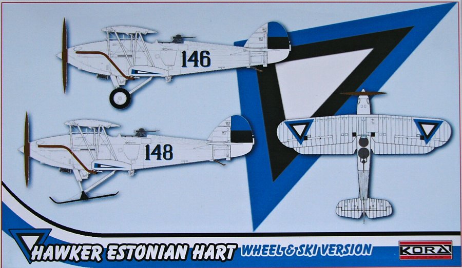 1/72 Hawker Estonian Hart - Wheel&Ski version