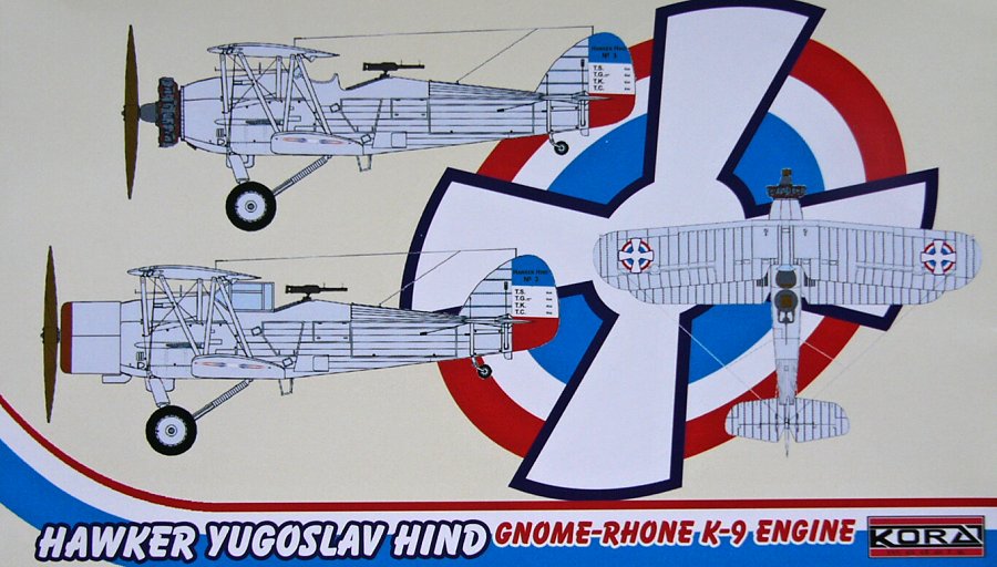 1/72 Hawker Yugoslav Hind (Gnome-Rhone K-9 Engine)