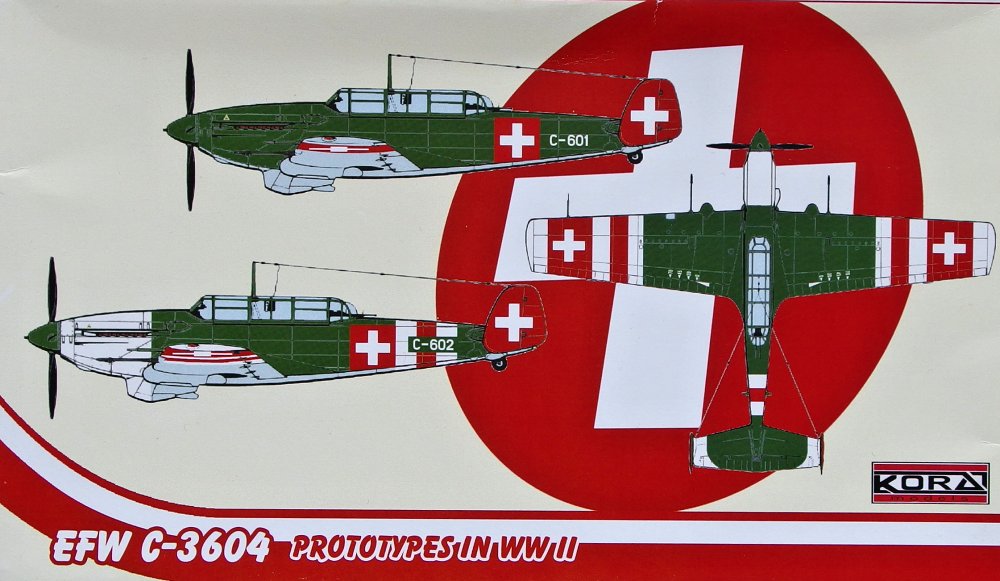 1/72 EFW C-3604 Prototypes in WWII