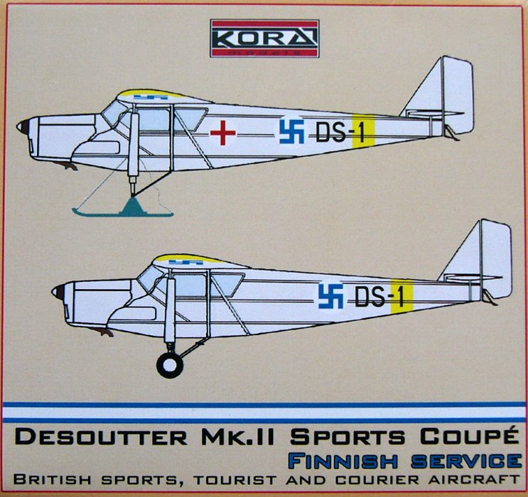 1/72 Descoutter Mk.II Sports Coupe (Finnish)