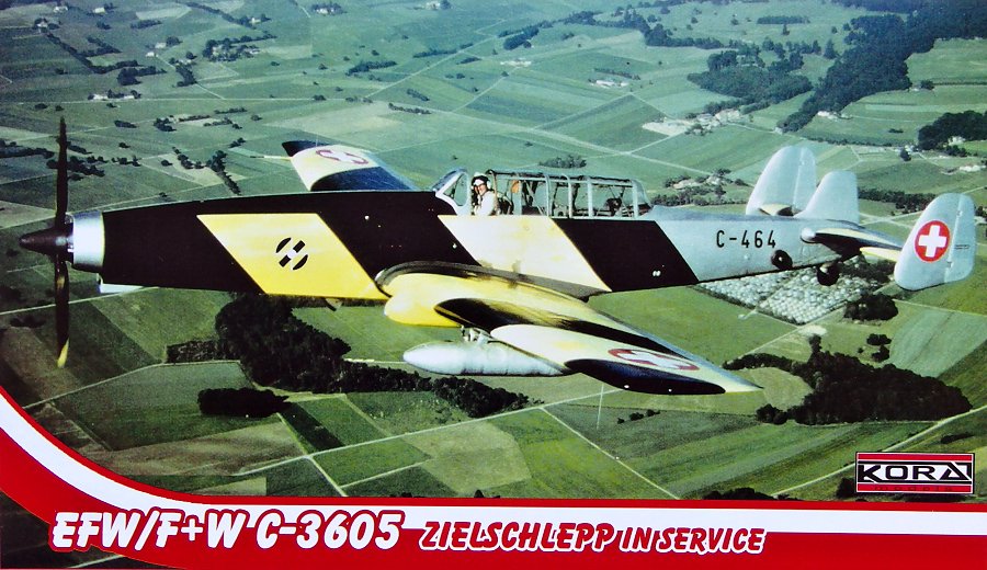 1/72 EFW/F+W C-3605 Zielschlepp in service